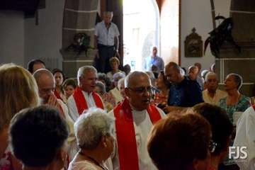 Telde, en la procesión capitalina de San Lorenzo
(Foto Francisco Javier Santana)